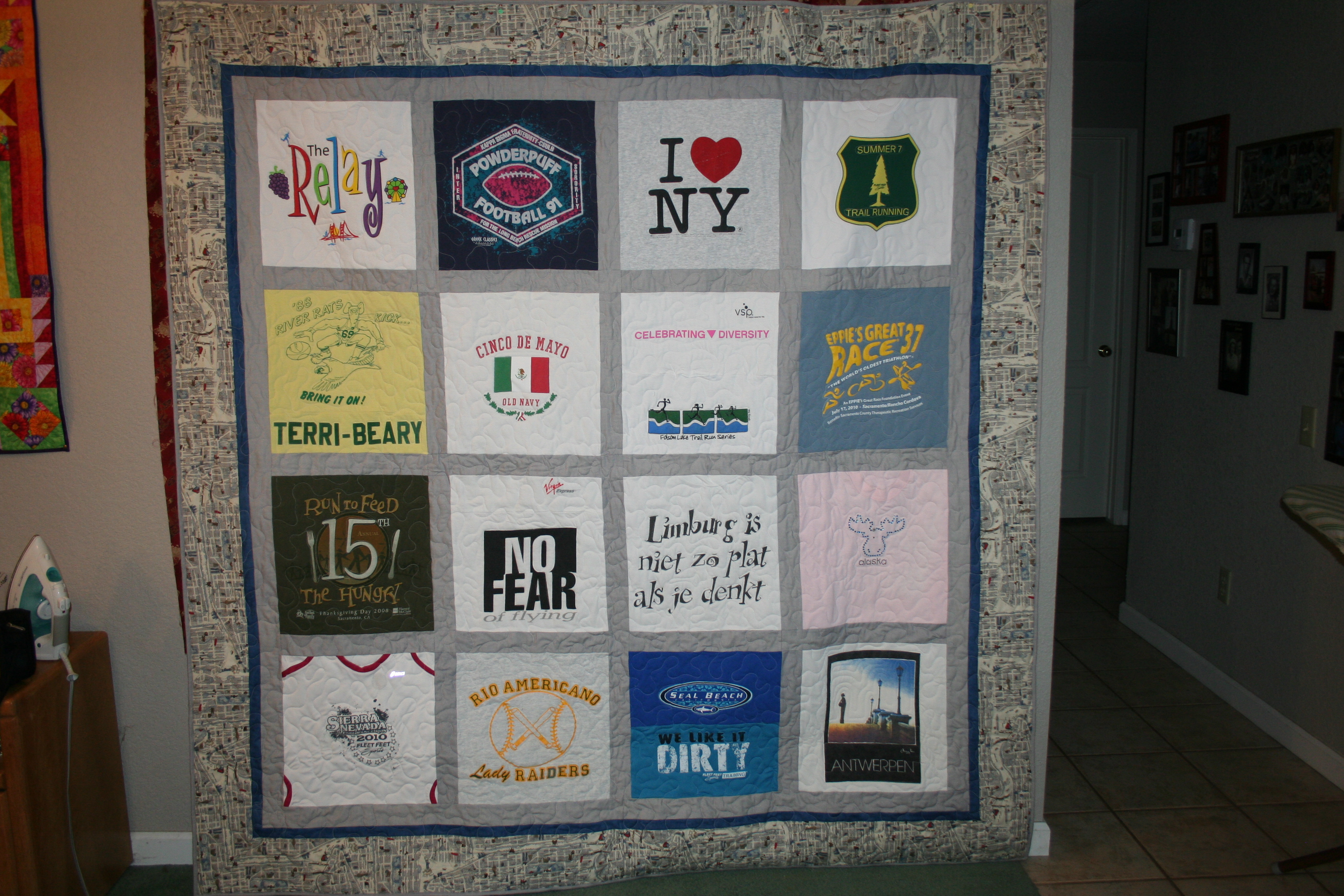 custom t-shit quilt sacramento