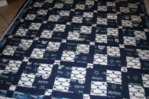 dallas cowboys quilt