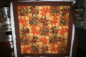 autumn leaves quilt