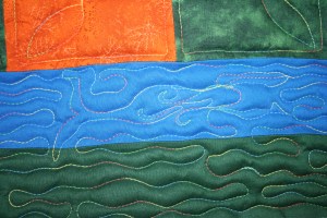 mermaid custom quilting