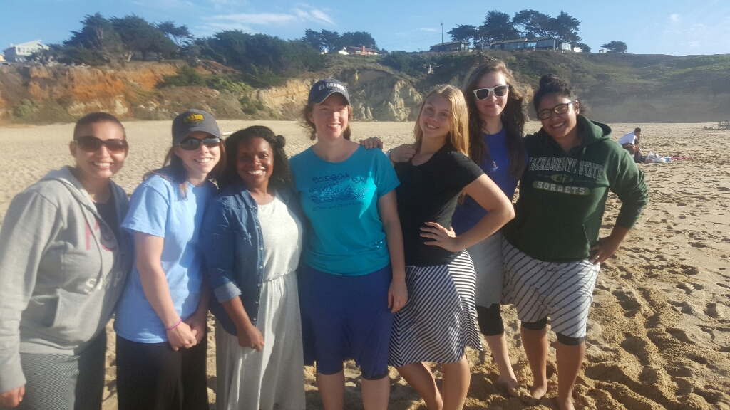 girlfriends at half moon bay