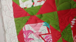 free motion quilting pebbles